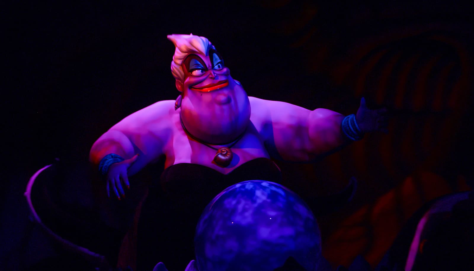 ursula the blue sea witch villain from The Little Mermaid