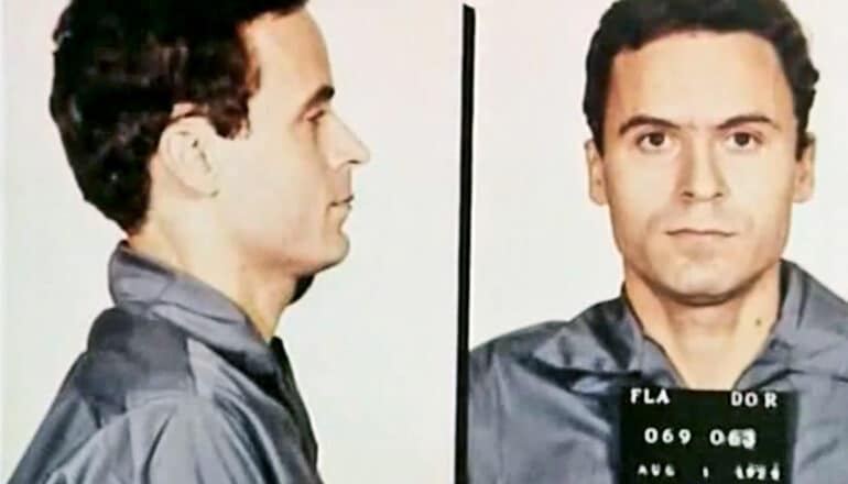 Ted Bundy mugshots