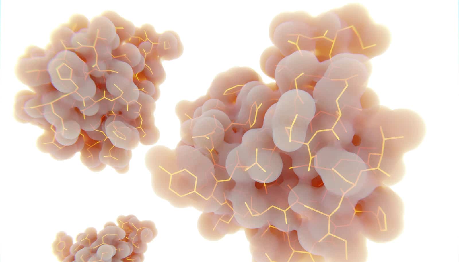insulin molecule illustration