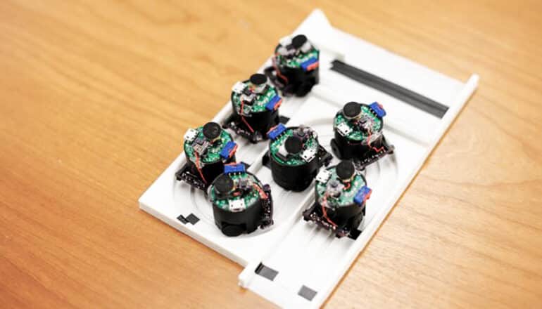 smart speaker on table