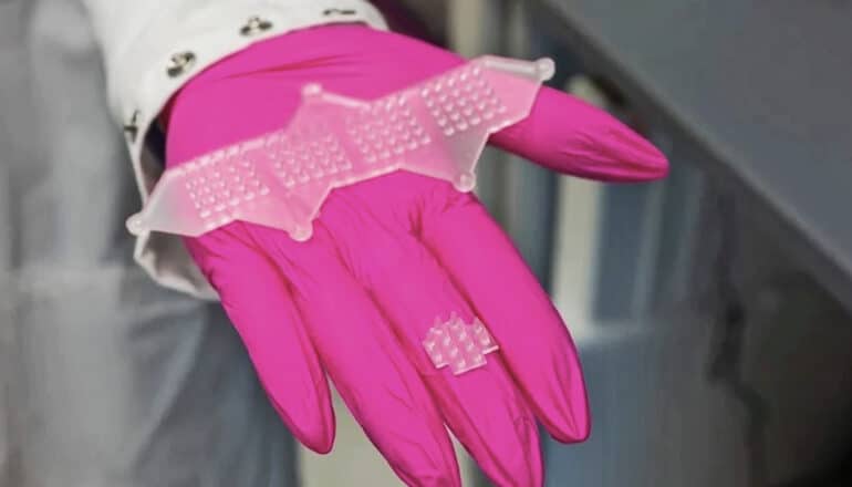 Living bandage speeds up healing