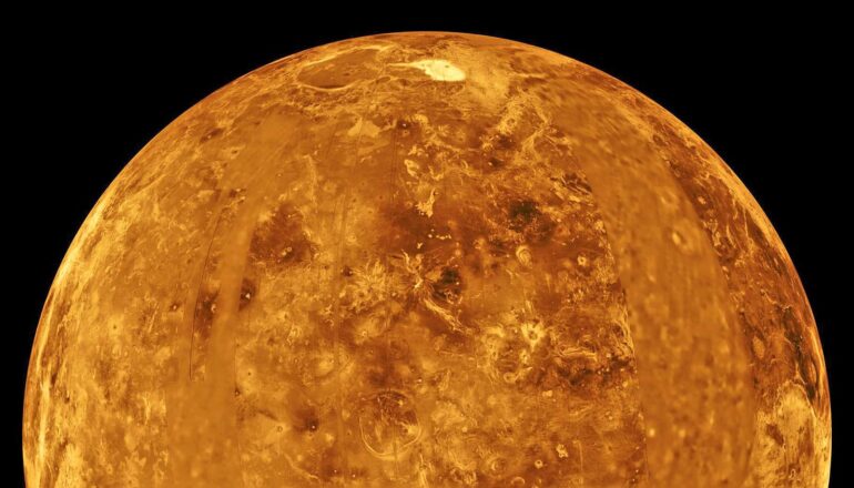 Venus likely swallowed its moon